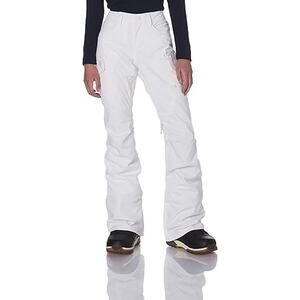 NWT BURTON White Gloria Gore-Tex Ski Snowboard Pants Women's Size Medium Short